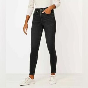 LOFT High Waist Skinny Jeans 0/25